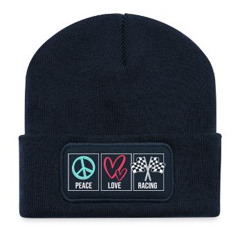 Drag Race - Recycelte Patch Beanie - French Navy - Vorne