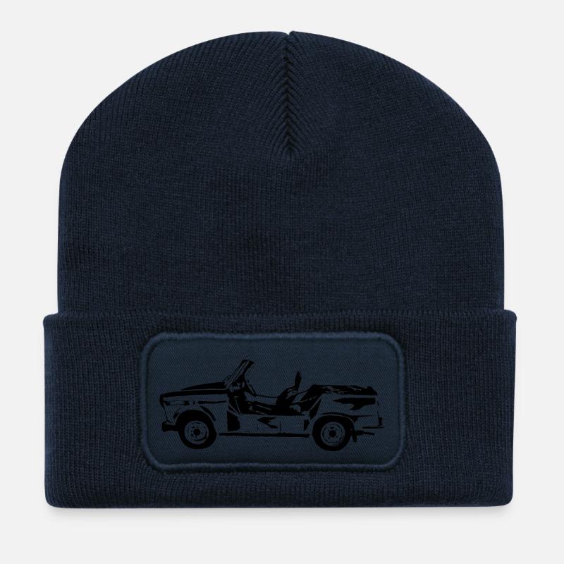  Kübel Tramp Trabi - Recycelte Patch Beanie - French Navy