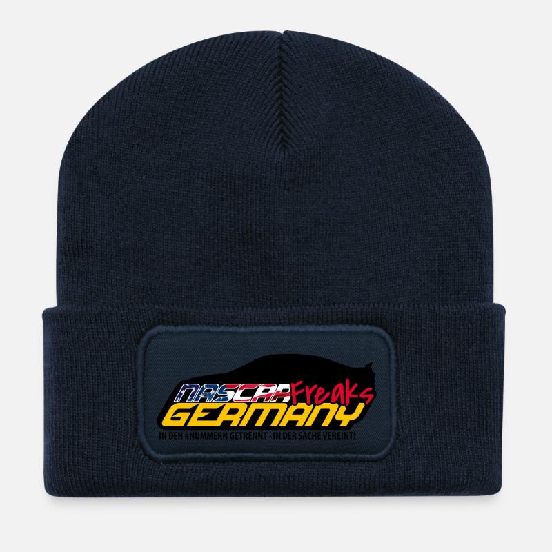 Nascar Freaks Germany - Recycelte Patch Beanie - French Navy