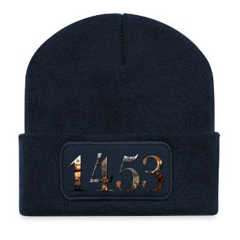 Istanbul - Recycelte Patch Beanie - French Navy - Vorne
