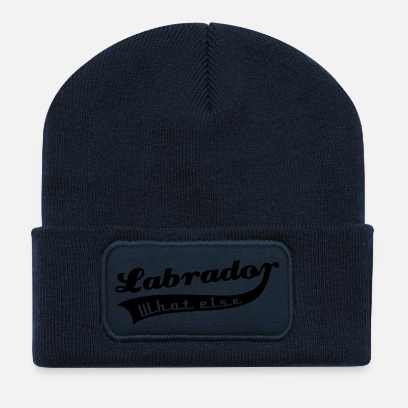 Labrador - Recycelte Patch Beanie - French Navy