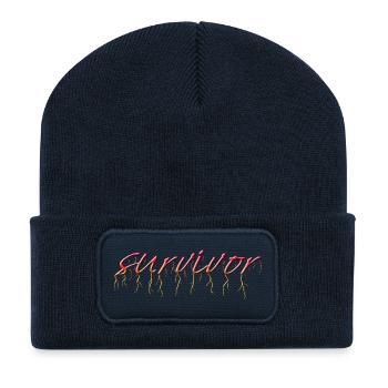 survivor - Recycled Patch Beanie - french navy - Front