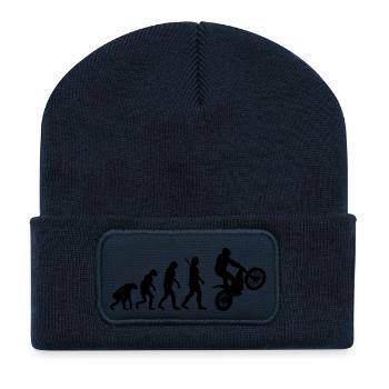 Trial - Recycelte Patch Beanie - French Navy - Vorne