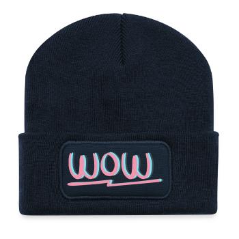 WOW Clothing & Accessories - Recycled Patch Beanie - french navy - Front