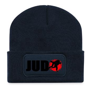 Judo - Recycled Patch Beanie - french navy - Front
