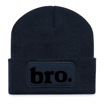 bridge - Recycled Patch Beanie - french navy - Front