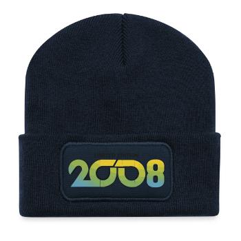 Limited Edition 2008 Retro - Recycled Patch Beanie - french navy - Front