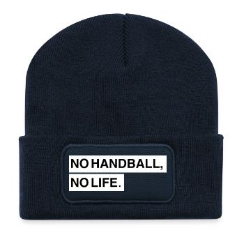 No Handball, no Life - Recycled Patch Beanie - french navy - Front