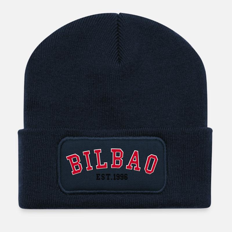Bilbao Est. 1996 - Recycled Patch Beanie - french navy