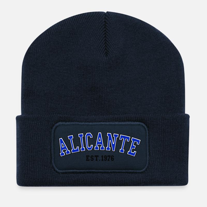 Alicante Est. 1976 - Recycled Patch Beanie - french navy