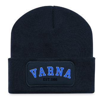 Varna Fondée en 1986 - Beanie recyclé à patch - bleu marine - Devant