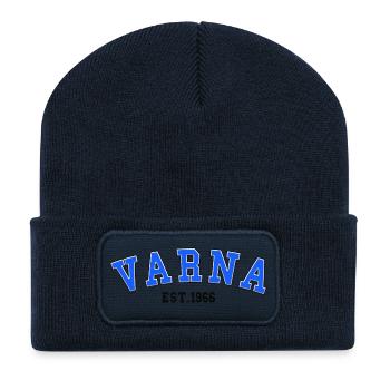 Varna gegründet 1966 - Recycelte Patch Beanie - French Navy - Vorne