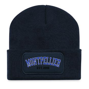 Montpellier Fondé en 2006 - Beanie recyclé à patch - bleu marine - Devant