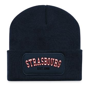 Strasbourg Est. 1966 - Recycled Patch Beanie - french navy - Front