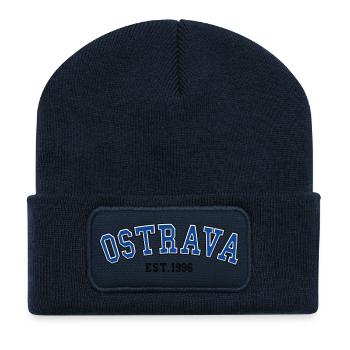 Ostrava Est. 1996 - Recycled Patch Beanie - french navy - Front