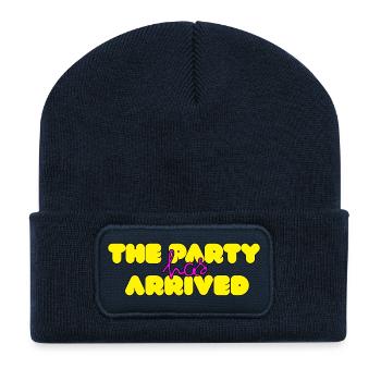 THE PARTY HAS ARRIVED, CAN GO MOUSE - Recycled Patch Beanie - french navy - Front