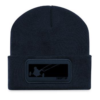 Kite Buggy - Recycelte Patch Beanie - French Navy - Vorne