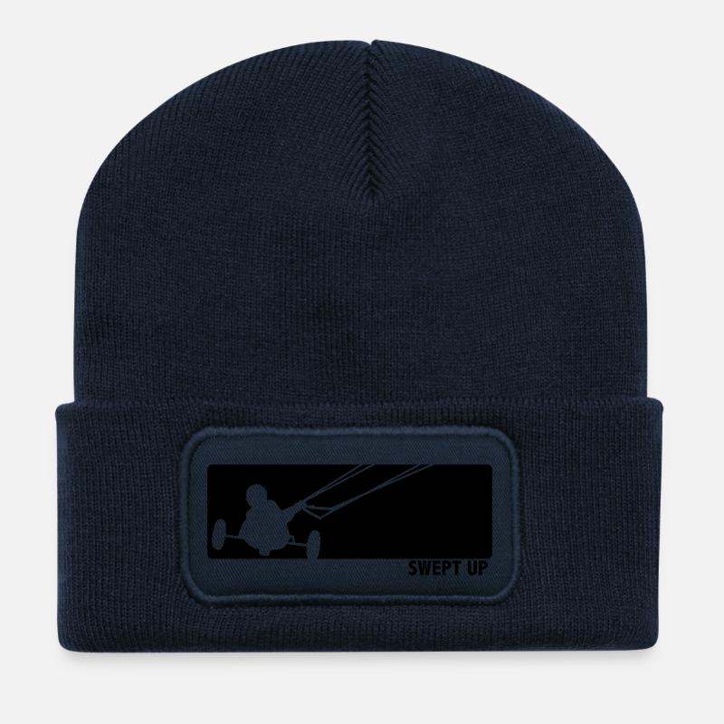 Kite Buggy - Recycelte Patch Beanie - French Navy