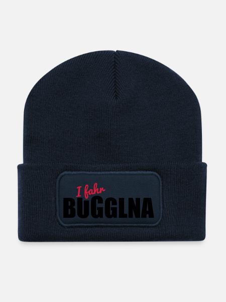 Buggl na - Recycelte Patch Beanie - French Navy