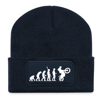Trial Evolution - Recycelte Patch Beanie - French Navy - Vorne