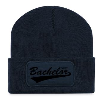 Bachelor Party - Recycelte Patch Beanie - French Navy - Vorne