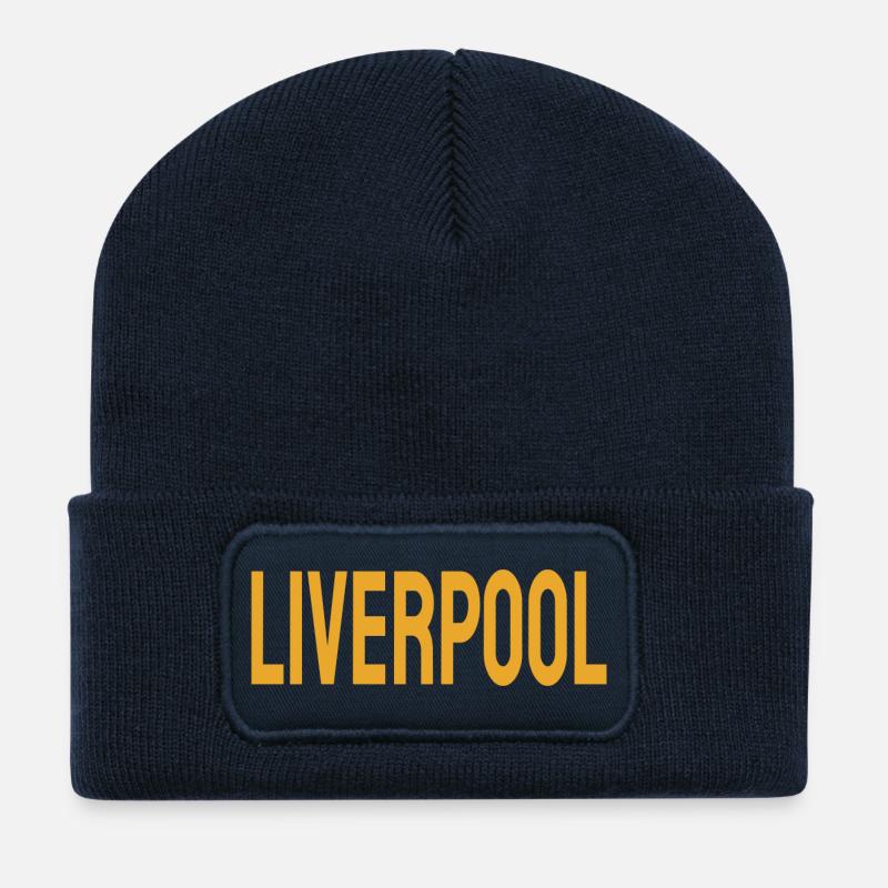 Liverpool - Recycled Patch Beanie - french navy