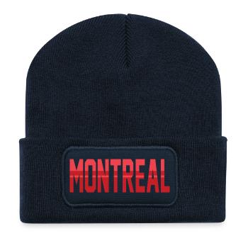 Montreal - Recycelte Patch Beanie - French Navy - Vorne