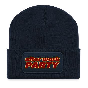 AFTER WORK PARTY - Recycelte Patch Beanie - French Navy - Vorne
