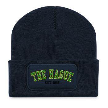 The Hague Est. 1985 - Recycled Patch Beanie - french navy - Front