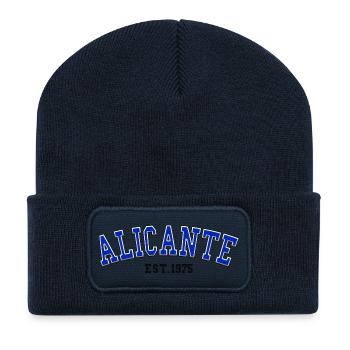 Alicante Fondée en 1975 - Beanie recyclé à patch - bleu marine - Devant