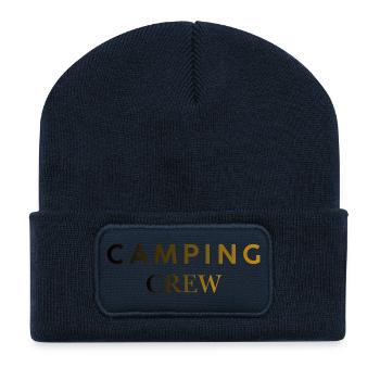 Camping Crew - Recycelte Patch Beanie - French Navy - Vorne