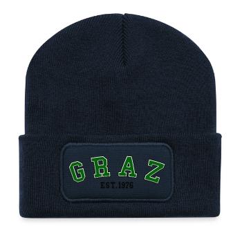 Graz Est. 1976 - Recycled Patch Beanie - french navy - Front