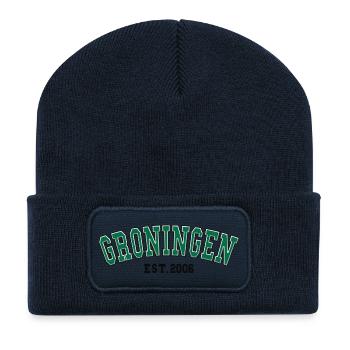 Groningen Est. 2006 - Recycelte Patch Beanie - French Navy - Vorne
