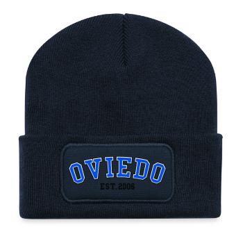 Oviedo Est. 2006 - Recycled Patch Beanie - french navy - Front