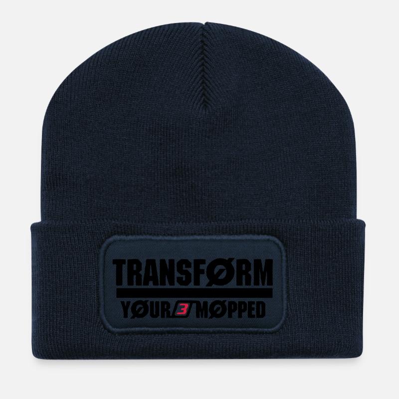 Transform - Recycelte Patch Beanie - French Navy