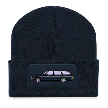 MB W123 T Model Kombi ...(25) - Recycelte Patch Beanie - French Navy - Vorne