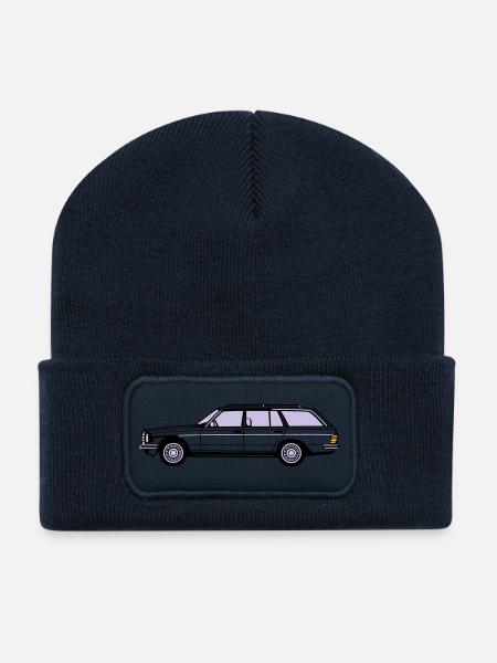 MB W123 T Model Kombi ...(25) - Recycelte Patch Beanie - French Navy
