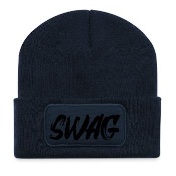 Swag - Recycelte Patch Beanie - French Navy - Vorne