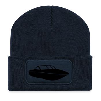 Boat de - Recycelte Patch Beanie - French Navy - Vorne