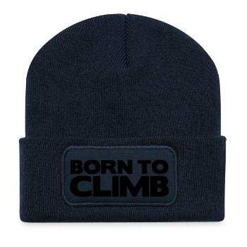 rc04 born to climb - Recycelte Patch Beanie - French Navy - Vorne
