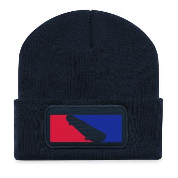 Skateboard - Recycled Patch Beanie - french navy - Front