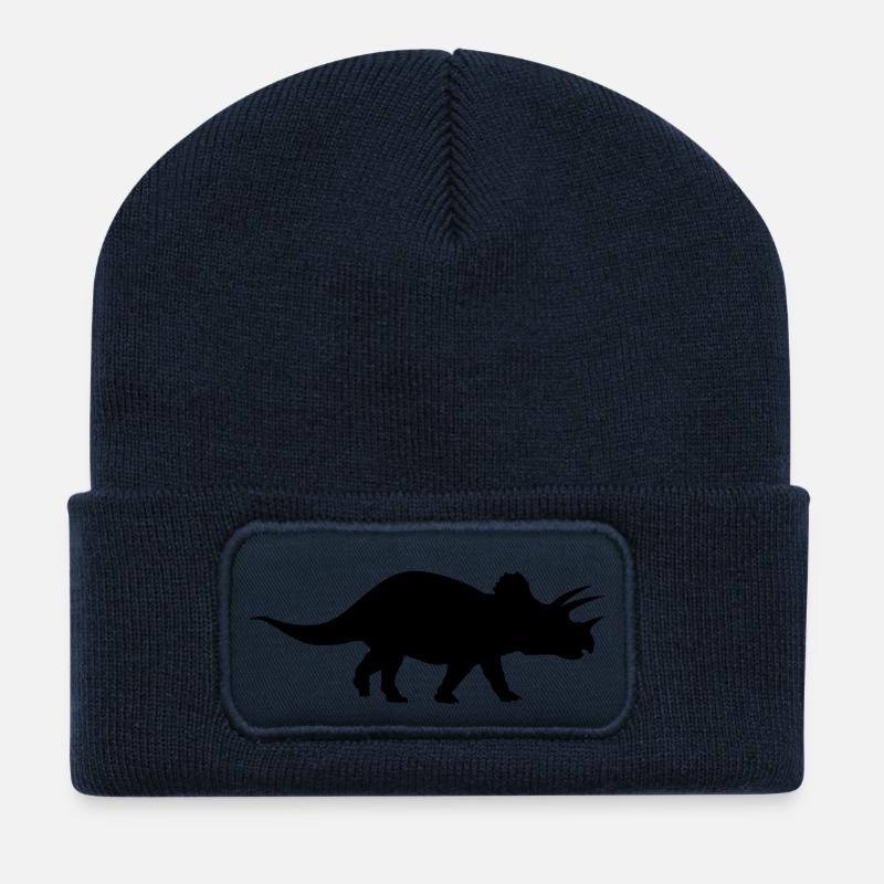 Triceratops - Recycled Patch Beanie - french navy