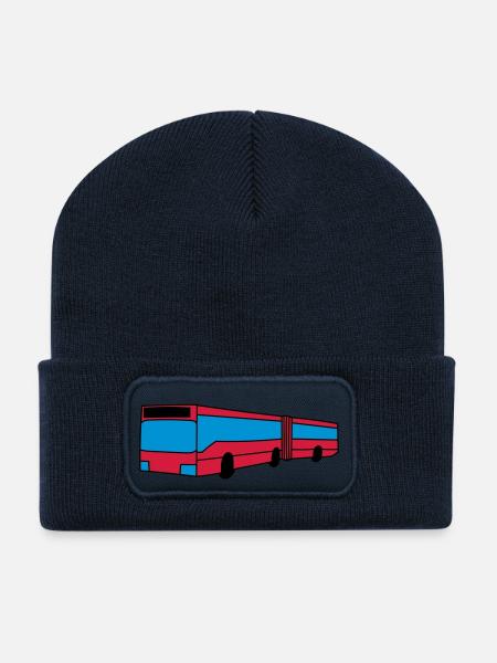 Bus - Recycelte Patch Beanie - French Navy