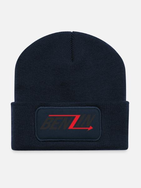 BENZIN - Recycelte Patch Beanie - French Navy