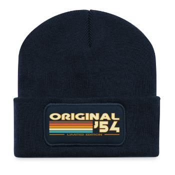 Original 54 Rainbow Retro - Recycelte Patch Beanie - French Navy - Vorne