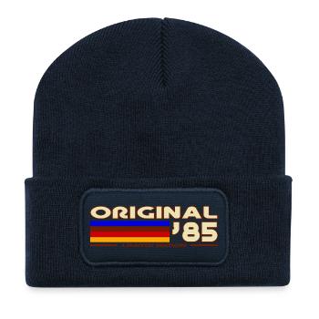 1985 - Recycled Patch Beanie - french navy - Front