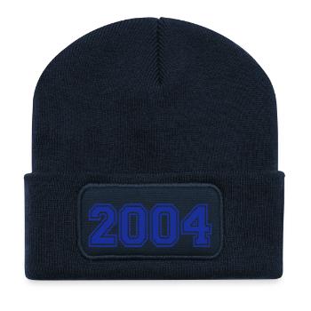 2004 - Recycelte Patch Beanie - French Navy - Vorne