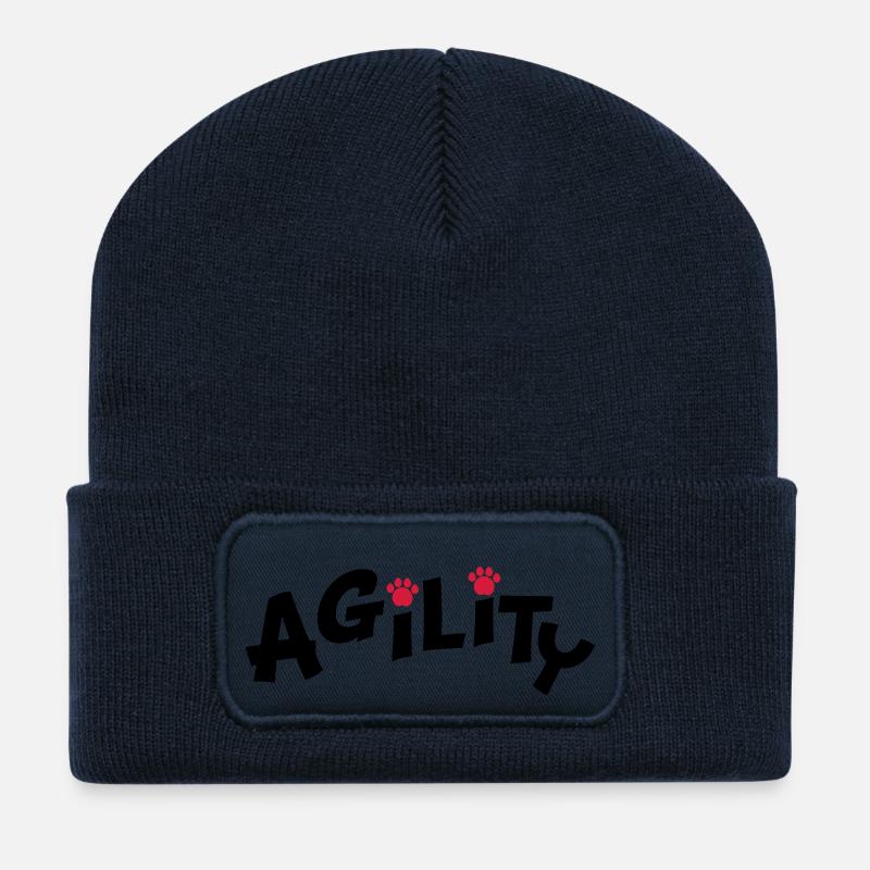 agility - Recycled Patch Beanie - french navy