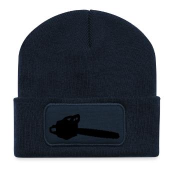 chainsaw - Recycled Patch Beanie - french navy - Front