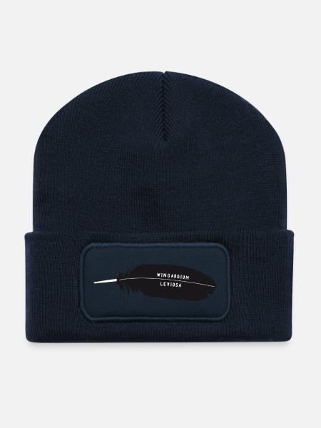 Wingardium Leviosa - Beanie recyclé à patch - bleu marine